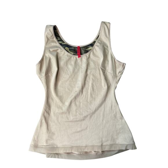 NWOT SPANX Simplicity Nude Shapewear Tank Size Large - Picture 1 of 3
